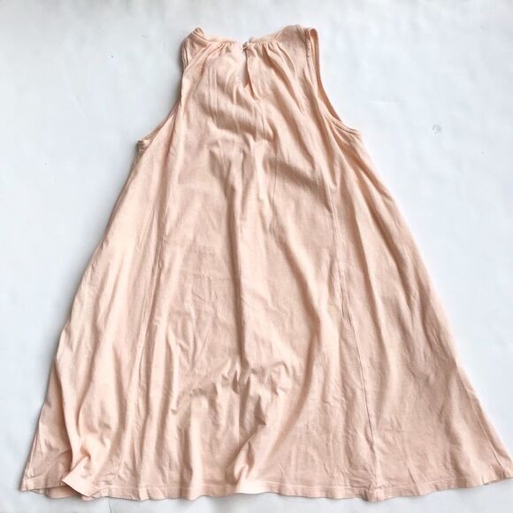 Crewcuts peachy flowy dress VGUC - very light discolouration 10Y - Picture 6 of 6